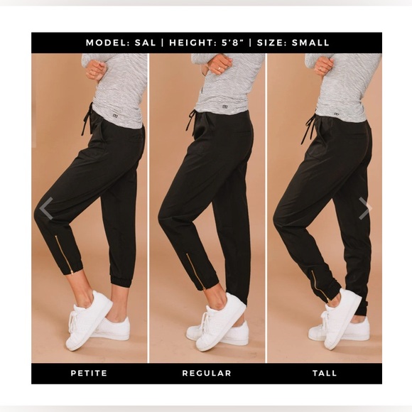 Albion fit jet setter pants size M tall black - Picture 9 of 10